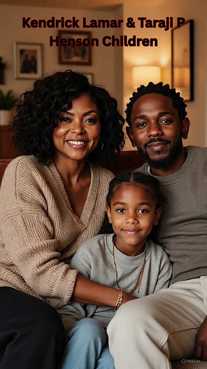Taraji P Henson and Kendrick Lamar's Family Photos #straw #kendricklamar #taraji #tylerperry #ai