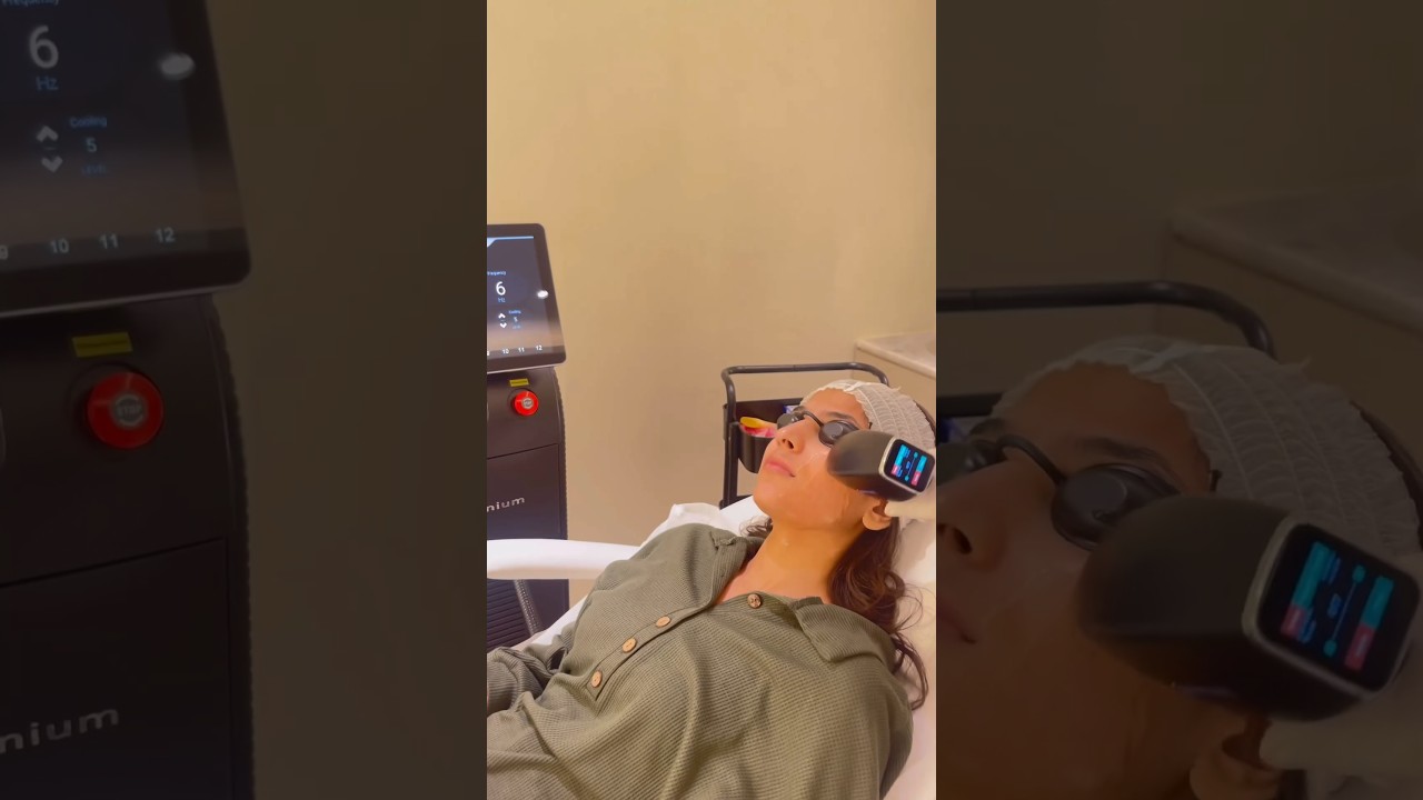 Fatemah sharing her full body laser experience at our Johar Town Branch 🤍