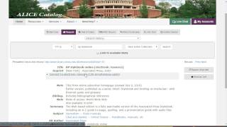 How To: Access the AP Stylebook Online via the Ohio University Libraries