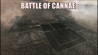 BATTLE OF CANNAE l 216 BC Rome vs Carthage l One of Hannibal&#39;s Greatest Victories l Cinematic