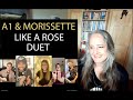 Voice Teacher Reaction to A1 & Morisette - Like a Rose