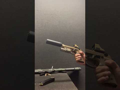 First Shots YHM R9 Suppressor on Beretta M9A4