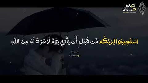 أجمل تلاوات الشيخ حسن صالح ، استجيبوا لربكم