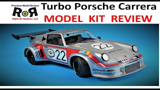 Porsche Carrera RSR Turbo 1:24 Scale Italeri 3625 Model Kit Build & Review
