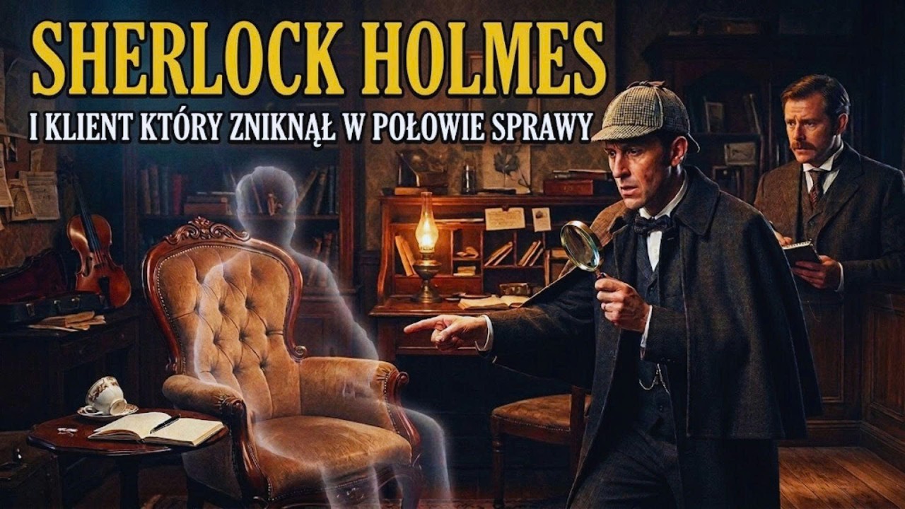 Sherlock Holmes i klient który zniknął w połowie sprawy | Opowiadanie o Sherlocku Holmesie