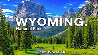 WYOMING 4K - Beautiful Natural Landscapes with Piano Relaxing Music  - 4K Ultra Video UHD screenshot 3