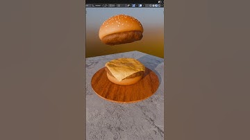 How To Make Realistic Melted Cheese in Blender 🍔