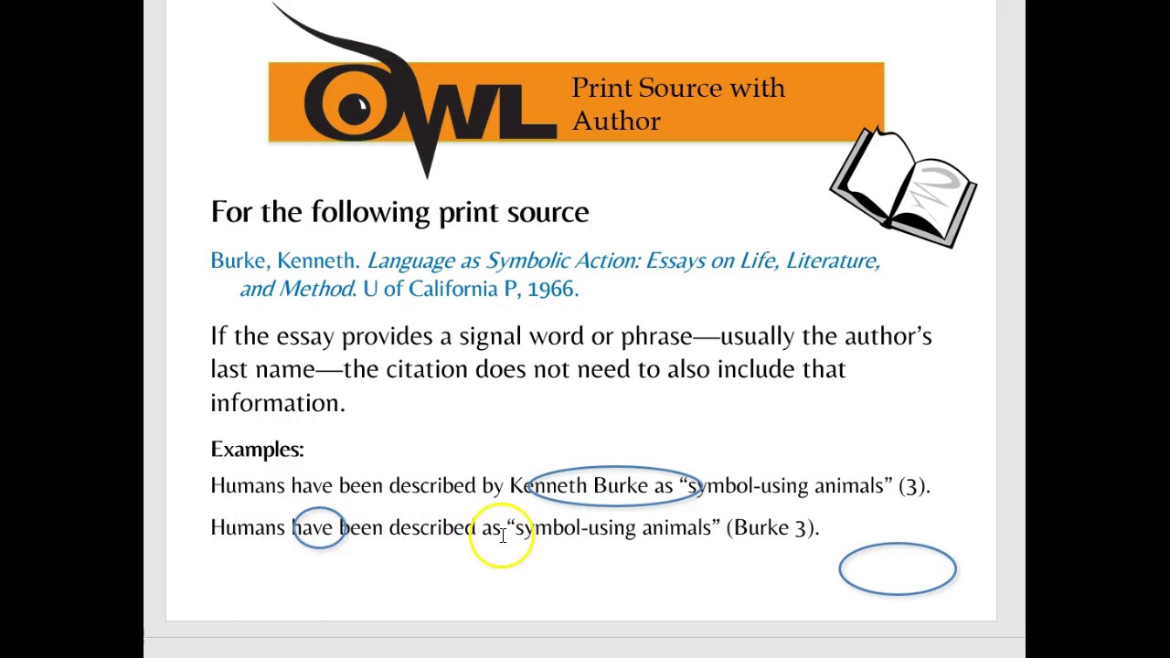 citing websites mla purdue owl