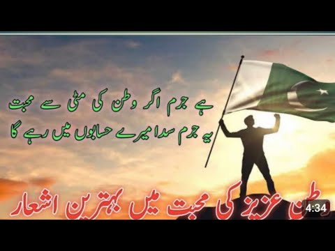 Shayer Pakistan 14 August Shayari || Pakistan Independence Day Poetry یوم آزادی پر ...