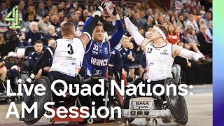 Live Wheelchair Rugby Quad Nations | Semi-Finals | Day 3