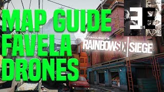 Improve On Rainbow Six Siege | Map Guide & Tips | Favela | Drones
