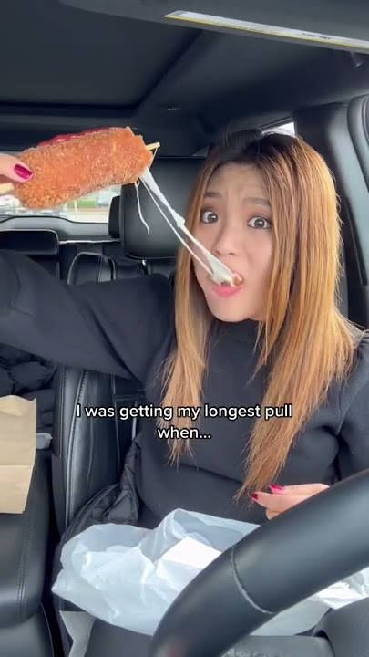 ALWAYS LOCK YOUR CAR DOORS WHILE EATING! #shorts #mukbang #food
