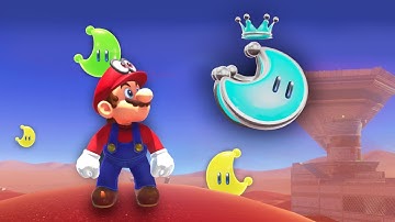 Mario Odyssey but all the Moons are wrong (also its a race)