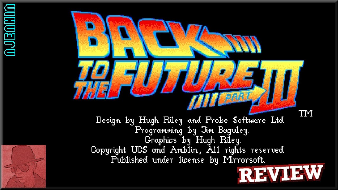 AMIGA : Back to the Future Part III - with Commentary !! - YouTube