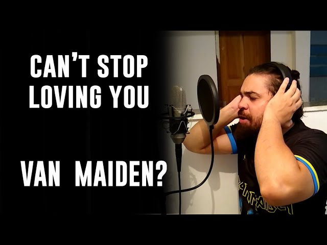 What if Bruce Dickinson sang for VAN HALEN?! - Can't Stop Lovin' You - Tribute to Eddie Van Halen class=