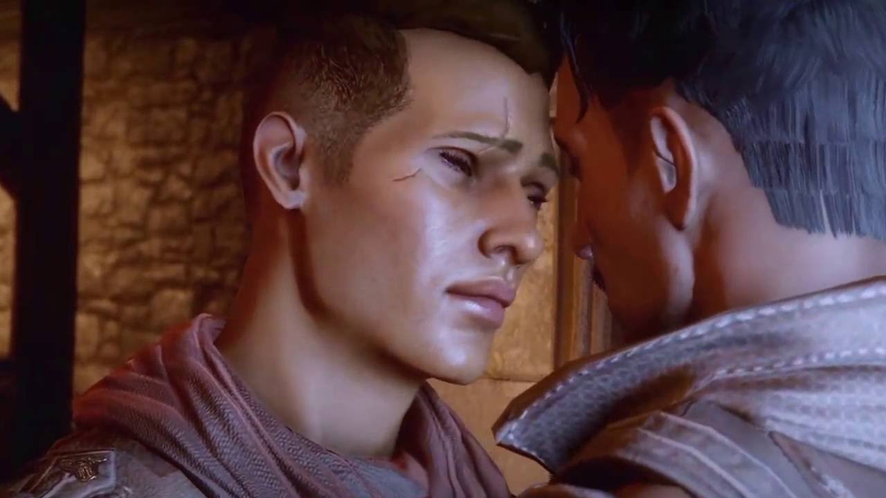 Dorian and Inquisitor Serenity (Dragon Age Inquisition Ellie Goulding FMV)