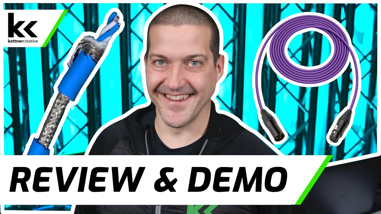 Canare L-4E6S Star-Quad XLR Cable | Review & Demo - YouTube