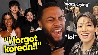 The Moment When BTS Met KATSEYE! *WHOLESOME INTERACTIONS ONLY*