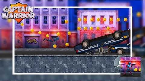 Game Captain Warrior   Buildbox template   Android Studio Project