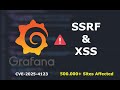 How I Discovered a CRITICAL Vulnerability in Grafana | Chaining XSS & SSRF | CVE-2025-4123