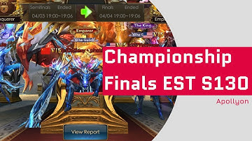 Championship Finals - EST S130 - Legacy Of Discord - Apollyon