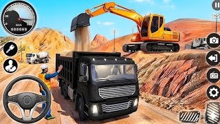 👷City Road Construction Simulator 3D 🚧 | Heavy Excavator & Truck - Android Gameplay screenshot 2