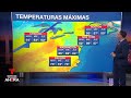 Pronostican una baja en las temperaturas en plena primavera en parte del país | Noticias Telemundo