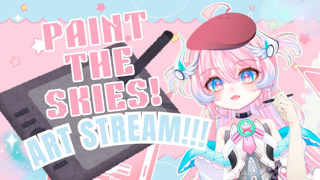 ART STREAM! DRAWER MODE ACTIVATE?! 【 Skyler-4 VFLEET Project 】