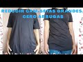 🍒Como REDUCIR CAMISETA GRANDE *cero arrugas/Tips de COSTURA🍒