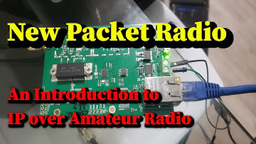 Ham Radio Local Area Network via New Packet Radio