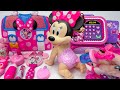Minnie Mouse 2026 Makeup Set Unboxing Vs Pink Minnie Doctor Playset Disney Collection 