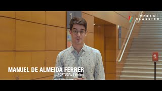 Manuel de Almeida Ferrer (Violino) - Testemunho - Festival e Academia VERÃO CLÁSSICO