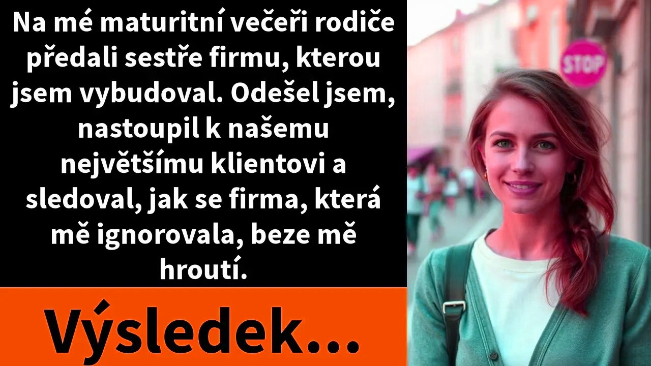 Na oslavě mého vlastního MBA se můj otec postavil před desítky hostů a oznámil: „Dnes oficiálně předávám vedení společnosti Madison.“ Všichni tleskali a má sestra plakala štěstím. Jen jsem seděla...