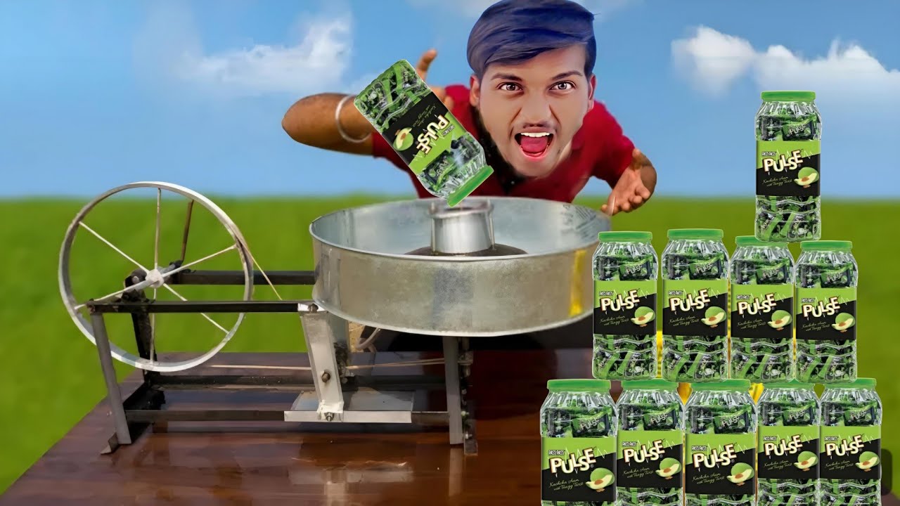 Pulce Candy VS Mixture Grander  || क्या सारे कैंडी की चटनी बनेगी  || Pulce Candey Experiment