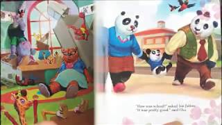 CHU'S FIRST DAY OF SCHOOL (Board Book)| Read aloud by little girl Clover