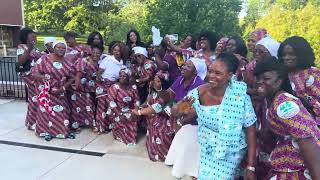 NAGSDA Women’s Ministry Central Zone singing and dancing #NAGSDA #world #oyerepa_afutuo #sda