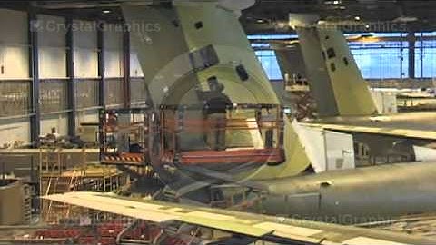 Video Clips for PowerPoint by CrystalGraphics - Aircraft Manufacturing