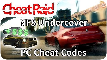 Need For Speed: Undercover Cheat Codes | PC