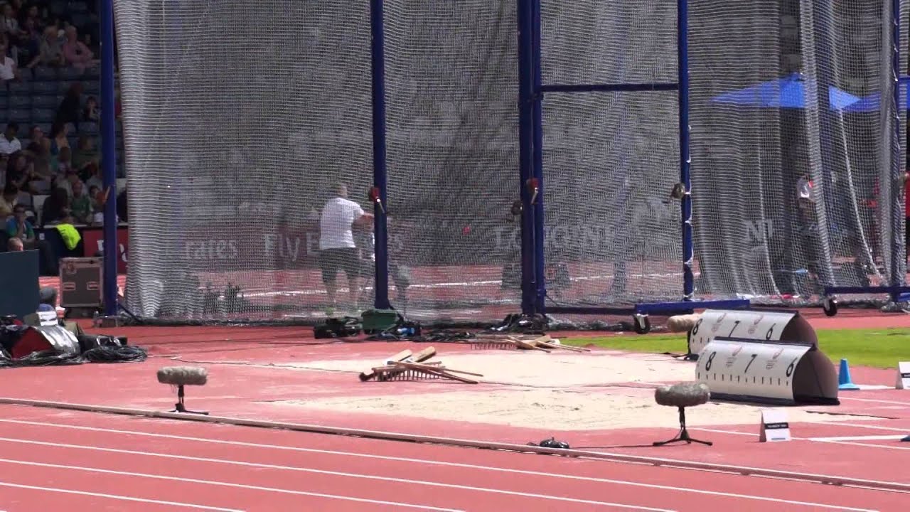 Andy Frost Hammer Throw Qualifying Commonwealth Games YouTube