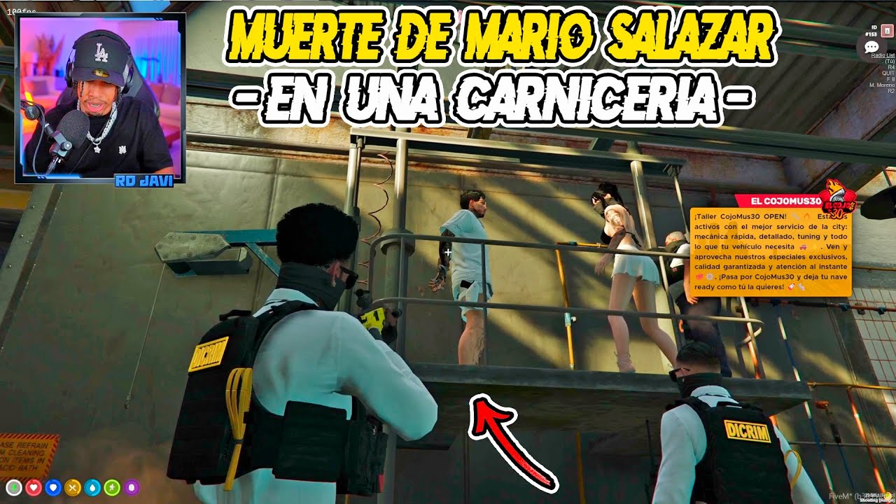 RDJavi: Muerte de Mario Salazar en una Carniceria   No Hacen un Atentado