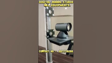 Digital Board Full Studio Setup All Equipments | iSLate Digital Board | Equipments studio Setup