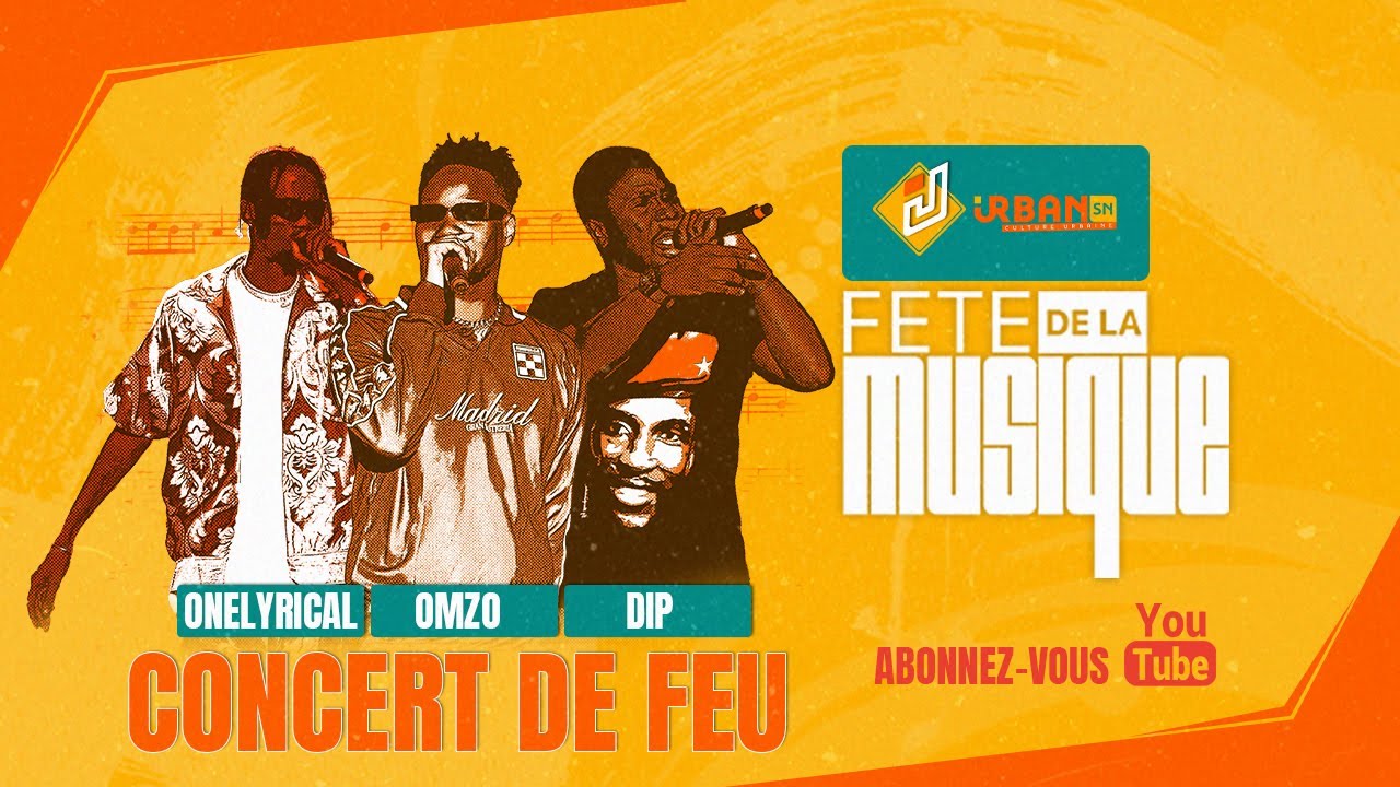 La prestation de Dip - Omzo et One Lyrical à la fête de de la Musique