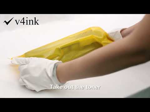 How to install No-chip version Canon CRG-055/CRG-055H toner cartridge?