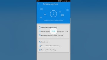 Handcent Anywhere instruction