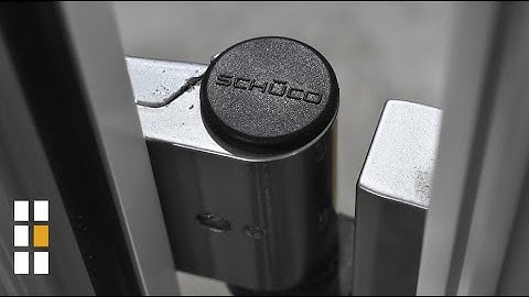 How to adjust the side and height of Schuco UPVC doors