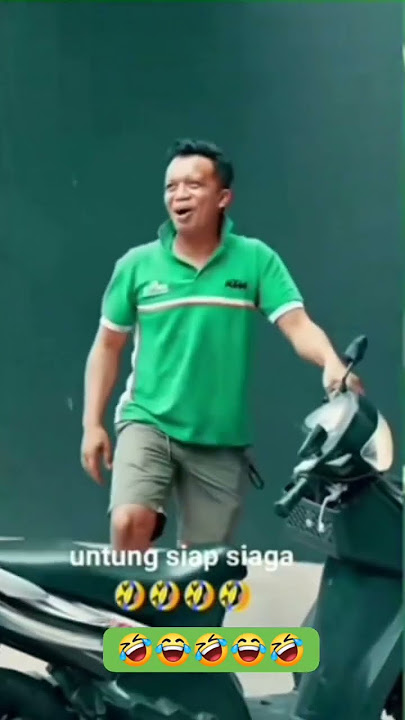 perhatikan expresi baju hijau🤣