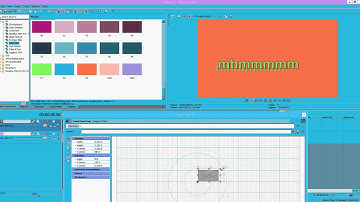 Sony Vegas • bouncing text effect • Tutorial