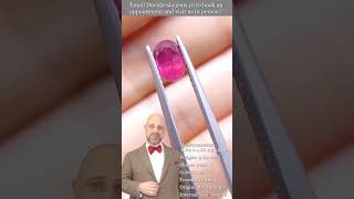 0.85 ct Ruby Ring | Toronto