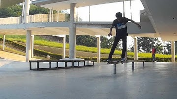 My First - Boardslide Shove It Out.