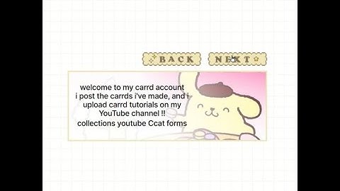 a tutorial on this carrd (non pro version)